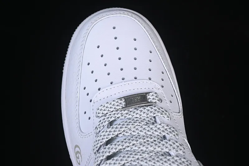 All categories Nk Air Force 1 Air Force series Nk Air Force 1 Low Air Force low-top Nike Air Force 1'07 Low Gucci co-branded beige denim luminous Air Force 1 low-top casual sneakers XX3168-197